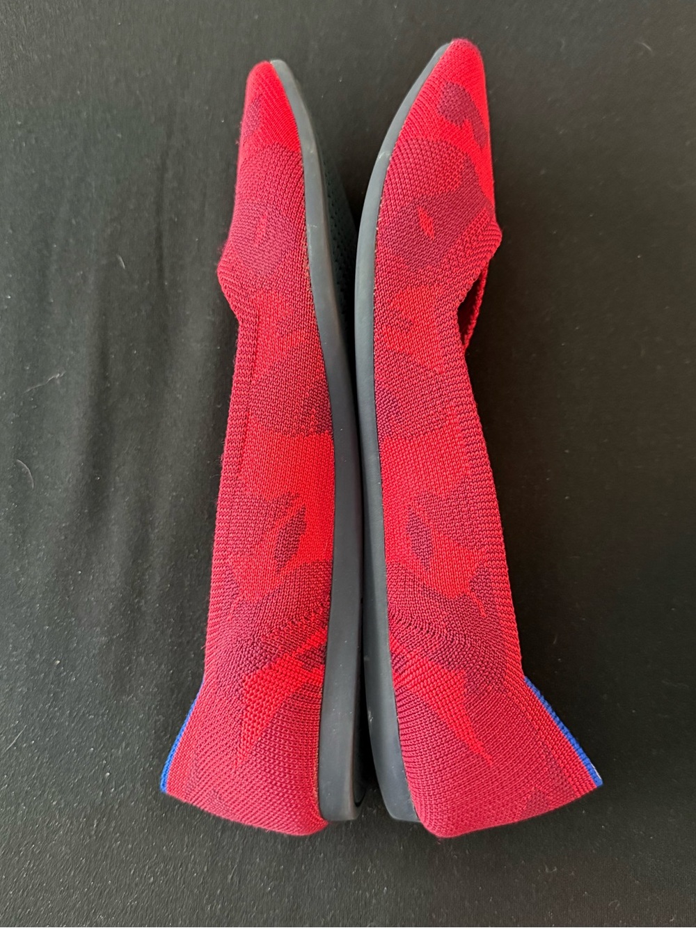 EUC Rothy's Red Camo Points - Picture 2 of 3